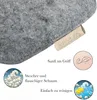 SILUK przytulna filcowa poduszka na siedzisko 40 cm x 40 cm Podgląd zdjęcia produktu 5