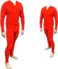 Long John Western Unterwäsche rot Einteiler Baumwolle  - Produktbild-Vorschau 1