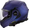 LS2 FF901 Advant X Solid výklopná přilba, modrá matná, S Náhled obrázku produktu 2
