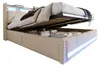Polsterbett 180x200cm mit Stauraum, LED-Beleuchtung und Produktbild-Vorschau 10