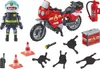 PLAYMOBIL Feuerwehrmotorrad am Unfallort Produktbild-Vorschau 2