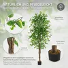 ML-Design sztuczna roślina Ficus 210cm sztuczne rośliny Podgląd zdjęcia produktu 3