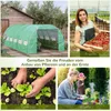 Foliengewächshaus Polytunnel 6 x 3 x 2 m begehbares Produktbild-Vorschau 6