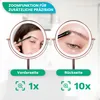 Mirlux Make-up-Spiegel mit LED-Beleuchtung - 10-fache Produktbild-Vorschau 7