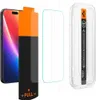 A product image showing a smartphone screen protector and its application kit. Produktbild-Vorschau