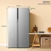 homeX Side by Side Kühlschrank, Kühl-Gefrier-Kombination, Produktbild-Vorschau 4