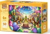 KUNSTPUZZEL: Dinosaurusfeest - 50 puzzels Productafbeelding-voorbeeld 2