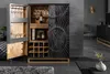 riess-ambiente Massiver Barschrank SCORPION 141cm schwarz Produktbild-Vorschau 3