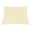 vidaXL Tenda da sole 160 g/m² bianco crema 4/5x3 m HDPE Anteprima dell’immagine prodotto 8