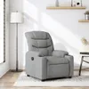 vidaXL Relaxsessel Hellgrau Stoff Produktbild-Vorschau 2