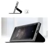A smartphone case is shown in two views: one showing its stand feature and another showing the phone in the case. Podgląd zdjęcia produktu