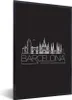 MuchoWow® MuchoWow® Gerahmtes Poster Skyline "Barcelona" Produktbild-Vorschau 1