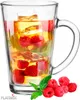 PLATINUX Latte Macchiato Gläser mit Griff aus Glas Set Produktbild-Vorschau 6