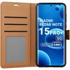 Custodia a libro in pelle per Xiaomi Redmi Note 15 Pro+ Anteprima dell’immagine prodotto 2