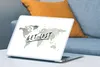 MuchoWow® Laptop Aufkleber Sticker Cover Weltkarte - Grau - Produktbild-Vorschau 4
