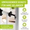 Y-Adapter zur Montage an Treppen (4 Stück) - Schwarz Produktbild-Vorschau 5