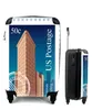 MuchoWow® Koffer Handgepäck Trolley Rollkoffer Kleine Produktbild-Vorschau 1