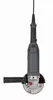 A gray and black angle grinder with a silver cutting disc is shown against a white background. Produktbild-Vorschau