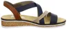Rieker Schuhe Damen Keil Sandaletten Sandalen V3663, Produktbild-Vorschau 15