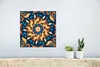 MuchoWow® Poster Sonnenblumen - Blätter - Orange - Blau Produktbild-Vorschau 5