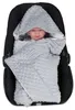 TupTam Baby Winter Einschlagdecke Babydecke 75x75cm für Produktbild-Vorschau 2