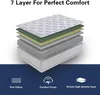 DEWINNER Matratze 90 x 190 cm | Schaumstoff 22 cm und Produktbild-Vorschau 7