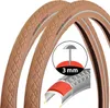 2x Brązowe, odporne na przebicie opony rowerowe Retro Style Podgląd zdjęcia produktu 1