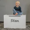 Bandits & Angels Spielzeugkiste aus Holz, XL, Weiß – Produktbild-Vorschau 3