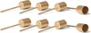 Novaliv 8x Stabkerzenhalter gold I Kerzenpick 10 x 2,5 cm Produktbild-Vorschau 1