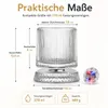 Rotierendes Whiskeyglas mit LED Ambiente Licht, Kristall Produktbild-Vorschau 7