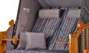 Strandkorb - bene living - Ostsee - braun/anthrazit - PE Produktbild-Vorschau 2