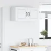 Armoire murale vidaXL PORTO blanche 80 x 31 x 40 cm en Voir les images du produit 4