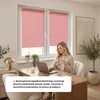 Estika Roleta bez vŕtania - 70 x 150 cm - Korálová - Náhľad obrázku produktu 4