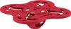A red, abstract-shaped object on a white background. Produktbild-Vorschau