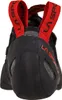 Kletterschuh "Tarantula Boulder" von La Sportiva; schwarz mit roten Schlaufen. Náhled obrázku produktu
