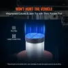 Close-up of a jack top with blue light effects, highlighting its features. Voir les images du produit