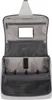 An open toiletry bag with multiple compartments and a mirror. Produktbild-Vorschau