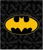 Batman Flauschdecke Schmusedecke Kuscheldecke 120 x 150 cm Produktbild-Vorschau 1