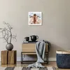 Poster - Poster ohne Rahmen - Frau Boot Rücken - 30x30 cm - Produktbild-Vorschau 6