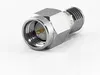Adapter SMA-Stecker auf RP-SMA-Buchse, vernickelt, koaxial Produktbild-Vorschau 1