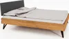 Bett Rolo 1 Sonderlänge 90x190 Wildeiche massiv mit Produktbild-Vorschau 3