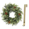 Meisterhome® Weihnachtskranz aus PolyurethanKunststoff - Ø Produktbild-Vorschau 2