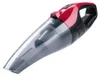 A red and black handheld vacuum cleaner is shown against a white background. Produktbild-Vorschau