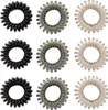 Oblique Unique 9 Spiral Haargummis Telefonkabel Zopfgummi Produktbild-Vorschau 1