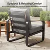 Tribesigns Gartensofa für den Außenbereich mit Kissen, Produktbild-Vorschau 6
