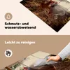 KitchenYeah© Herdabdeckplatte Zwei Hühner in einem Auslauf Produktbild-Vorschau 2