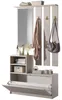 Selsey Yesfir - Flurmöbel-Set mit Schuhschrank und Haken, Produktbild-Vorschau 4