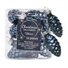 Christbaumschmuck Zapfen Glas 6cm 12 Stück - Nachtblau Produktbild-Vorschau 3