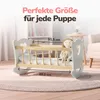 Kinderplay Holz-Puppenwiege GS2105 mit Bettwäsche – Produktbild-Vorschau 7