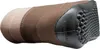 A close-up side view of the heel and sole of a brown shoe. Anteprima dell’immagine prodotto